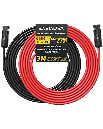 Câble d'extension Solaire (4mm²)