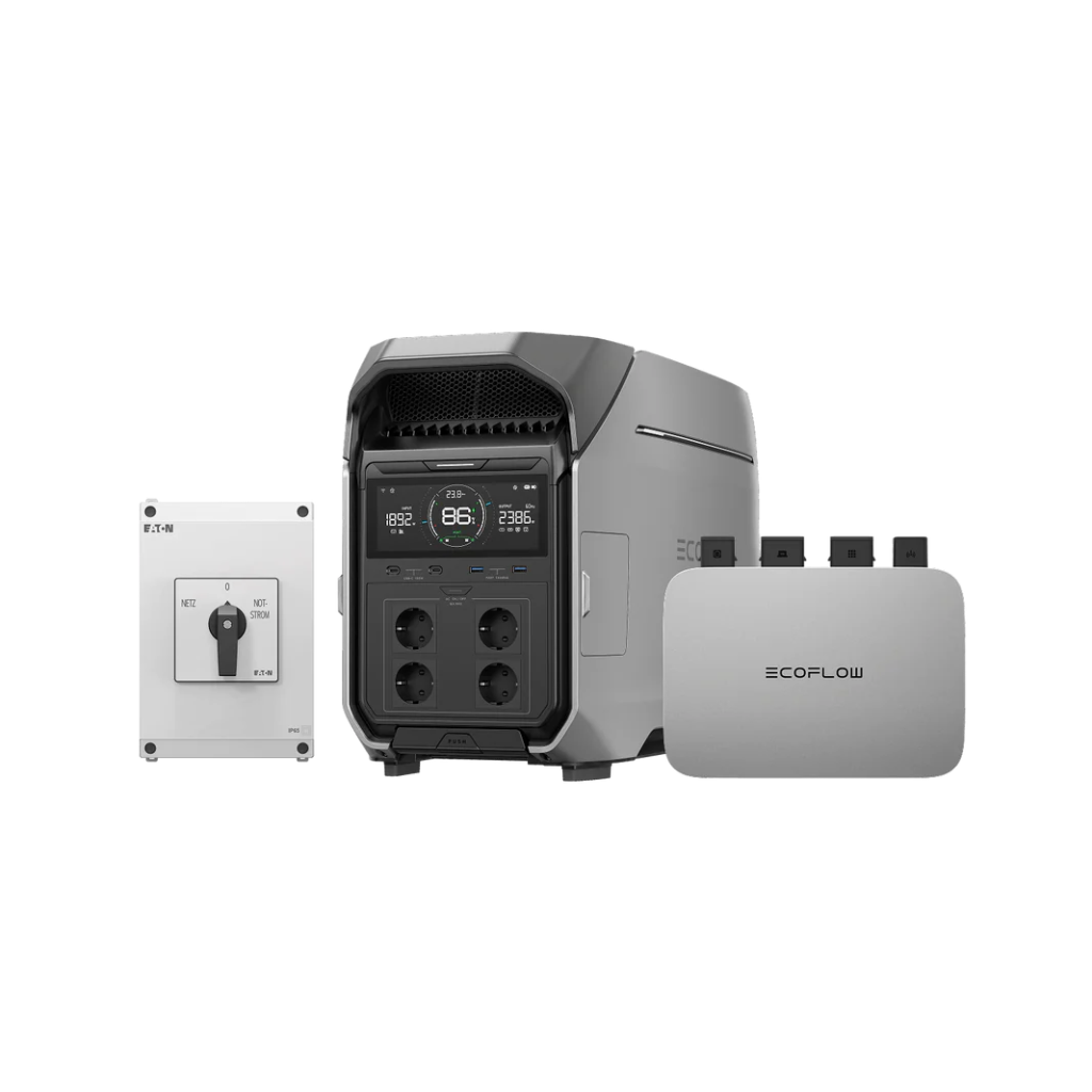 EcoFlow - Pack Home - DELTA 3 Pro + PowerStream 800w + Manual transfert switch